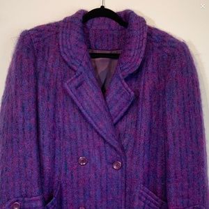 Stunning Purple Winter Coat